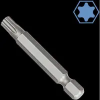 Boni-Shop® Premium zeskant Bit T40 50mm in Durable S2 Staal for Precision Screw Driving – High-Performance Tool for DIY and Professional Use by Boni, Ensuring Optimal Grip and Long-Lasting Reliability