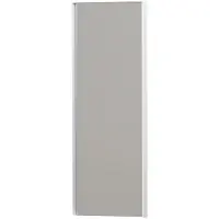 Ink SP18 Toiletspiegel 30x80cm In Kader - Mat Wit - Aluminium, Glas - Rechthoekig - Spiegels, Badkamerspiegels - 8718835411107