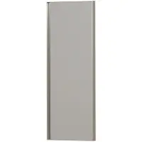 Ink SP18 Toiletspiegel 30x80cm In Kader - Geborsteld RVS - Aluminium, Glas - Rechthoekig - Spiegels, Badkamerspiegels - 8718835411121