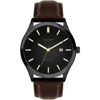 s.Oliver Analoog horloge bruin / zwart