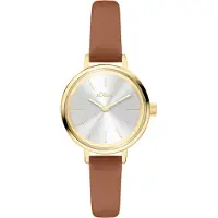 s.Oliver Analoog horloge bruin