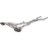 Akrapovic 2021 BMW M8/M8 Competition (F93) Evolution Line Cat Back (Titanium) w/Carbon Tips