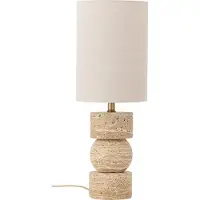 Bloomingville - Marci Table lamp - Nature - Travertine