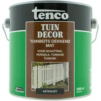 Tenco Tuindecor Antraciet Mat 2,5 liter