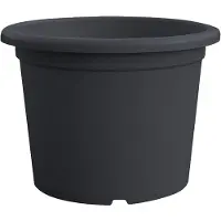 Herstera Plantenbak BASIC rond Ash antraciet Ø 35 cm