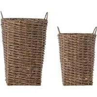Bloomingville - Cestina Basket - Brown - Polyrattan