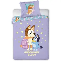 BrandMac Bed Linen - Junior Size 100 x 140 cm - Bluey & Chilli (1029597)