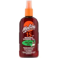 Malibu Bronzing Tanning Oil Spray Argan Oil SPF 15 200 ml