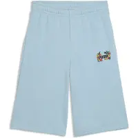 Puma Broek 'Mid 90s' lichtblauw / zwart
