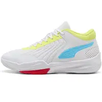 Puma Court Pro 2 uniseks basketbalschoenen, Blauw/Wit, Maat 44