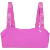 Puma bandeau-bikinitop voor Dames, Roze, Maat XL