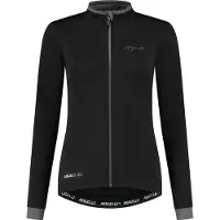 Rogelli Essential Fietsshirt - Lange Mouwen - Dames - Zwart - Maat L
