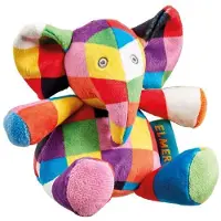 ELMER knuffel - Zachte zittende olifant