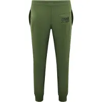 Roberto Cavalli Cavalli Class Print Logo Olijfgroene Sweatpants
