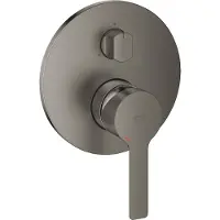 GROHE Opbouwdeel lineare 3-weg hard graphite geborsteld