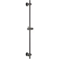 May Glijstang 90Cm Met Geint. Wateruitlaat Geborsteld Carbon Black Pvd