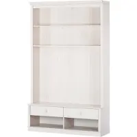Notio Living Anita-Boekenkast Lowboard - 2-laden - Wit