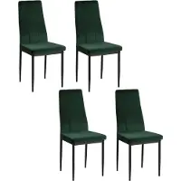 Loft 24 Kelly-Stoel - 4 Pack - Donkergroen