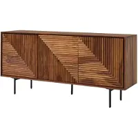 Wohnling Dressoir sheeshamhout 148 cm breed