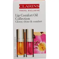 Clarins Lip Comfort Oil Collection / Lip Oil Duo (Honey 01 & Pitaya 04) 7 ml 2 stk.