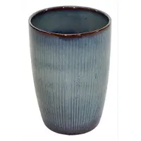 Mega Collections B.V. Vaas bohemian d51h54cm antiek blauw