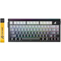 Attack Shark R85HE - Magnetic Switch Wired Gaming Toetsenbord - 79keys - RGB light strip - Decorative Lanyard - Volume knob - PBT Keycaps - 8Khz - 0.005mmRT - 0.08ms - Moonlit Night