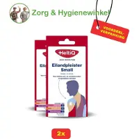 Heltiq 2x - Eilandpleister Small - 8 stuks - 5 x 7,5 cm - Voordeelverpakking!