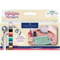 Faber-Castell Filzstifte - Fette Kalligrafie - 6 st. - - One Size - Filzstifte