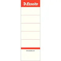 Esselte dossierrug etiket standaard, 50 x 158 mm