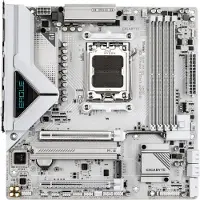 Gigabyte B850M EAGLE WF6E ICE Moederbord Socket AMD AM5 Vormfactor Micro-ATX Moederbord chipset AMD B850