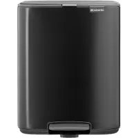 Brabantia Bo Pedaalemmer - 12 liter - Matt Black