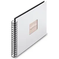 Hama Spiraal fotoalbum - Fine Art - 28x24 - 50 pagina's - Wit