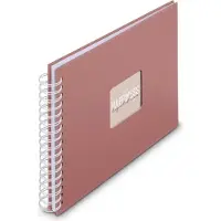 Hama Spiraal fotoalbum - Fine Art - 28x24 - 50 pagina's - Terracotta