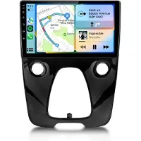 Hexinex 10.1" Autoradio Geschikt voor Peugeot 108/ Citroen C1/ Toyota Aygo- Draadloos CarPlay, Android Auto, multimediaspeler,Android15, GPS NAVI, WIFI, DSP, 4GB+64GB