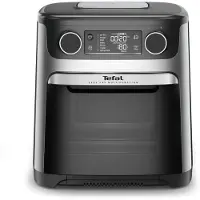 Tefal Easy Fry Multifunction FW556D - Airfryer & Oven 15L - 2000W - 9 Programma's - Rotisserie - 70% Energiebesparing - RVS