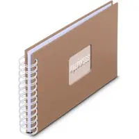 Hama Spiraal fotoalbum - Fine Art - 24x17 - 50 pagina's - Mousse