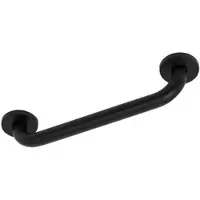 Plieger Vigo Badgreep – Badgreep RVS – Met Schroeven – Handgreep Badkamer 30 cm – 10 jaar garantie – Mat Zwart