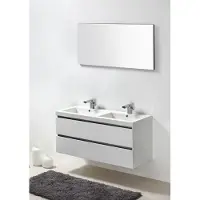 Sanilux Onderkast Trendline 120x47x50 cm Wit