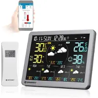 Bresser Weerstation - 4Cast SG - Slimme functies - Thermo-, Hygrosensor - Met App