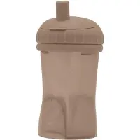 Difrax Rietjesbeker Drinkbeker - 250 ml - 12+ Maanden - Bruin - 1 stuk