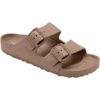 Original Brands Sundreamer vegan slides podologisch goedgekeurd slipper naturel