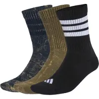 Adidas Sportsokken 'Stonewash Crew 3 Pairs' marine / olijfgroen / zwart / wit