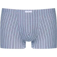 Mey Boxershorts 'Raspberry Stripes' lichtblauw / donkerblauw / pink / wit