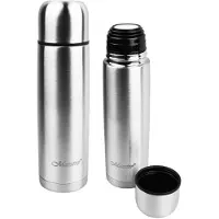 Maestro - Thermosfles - thermoskan voor warme en koude dranken, 500 ml, vacuüm geïsoleerd, MR-1633-50 - Zilver