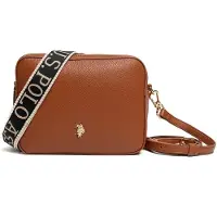 U.S. POLO ASSN. Schoudertas camel