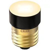 Calex E27 LED Lamp Zwart | 3.5W 210Lm 2200K | 220-240V 822 | 3-Staps Dimbaar