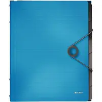 Leitz 4569-10-30 Ordner Lichtblauw DIN A4 Polypropyleen (PP) Aantal vakken: 6