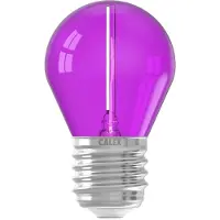 Calex E27 LED Kogellamp Paars | 0.5-1W 30Lm | 220-240V G45