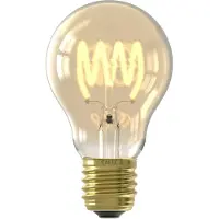 Calex E27 LED Lamp Goud | 3.5W 230Lm 2200K | 220-240V 822 A60 | Met Daglicht Sensor