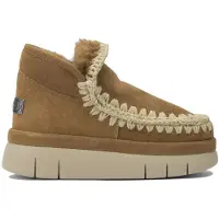 Mou Boots - Sheepskin Ankle Boots in bruin | Maat 37 (EU)